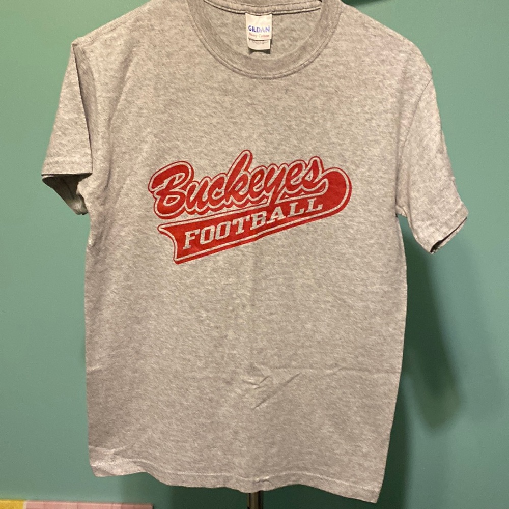 Gildan Heavy Cotton Small Ohio State Tee EUC